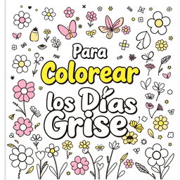 A vibrant and cheerful cover design featuring a playful and youthful theme, incorporating soft pastel colors throughout
