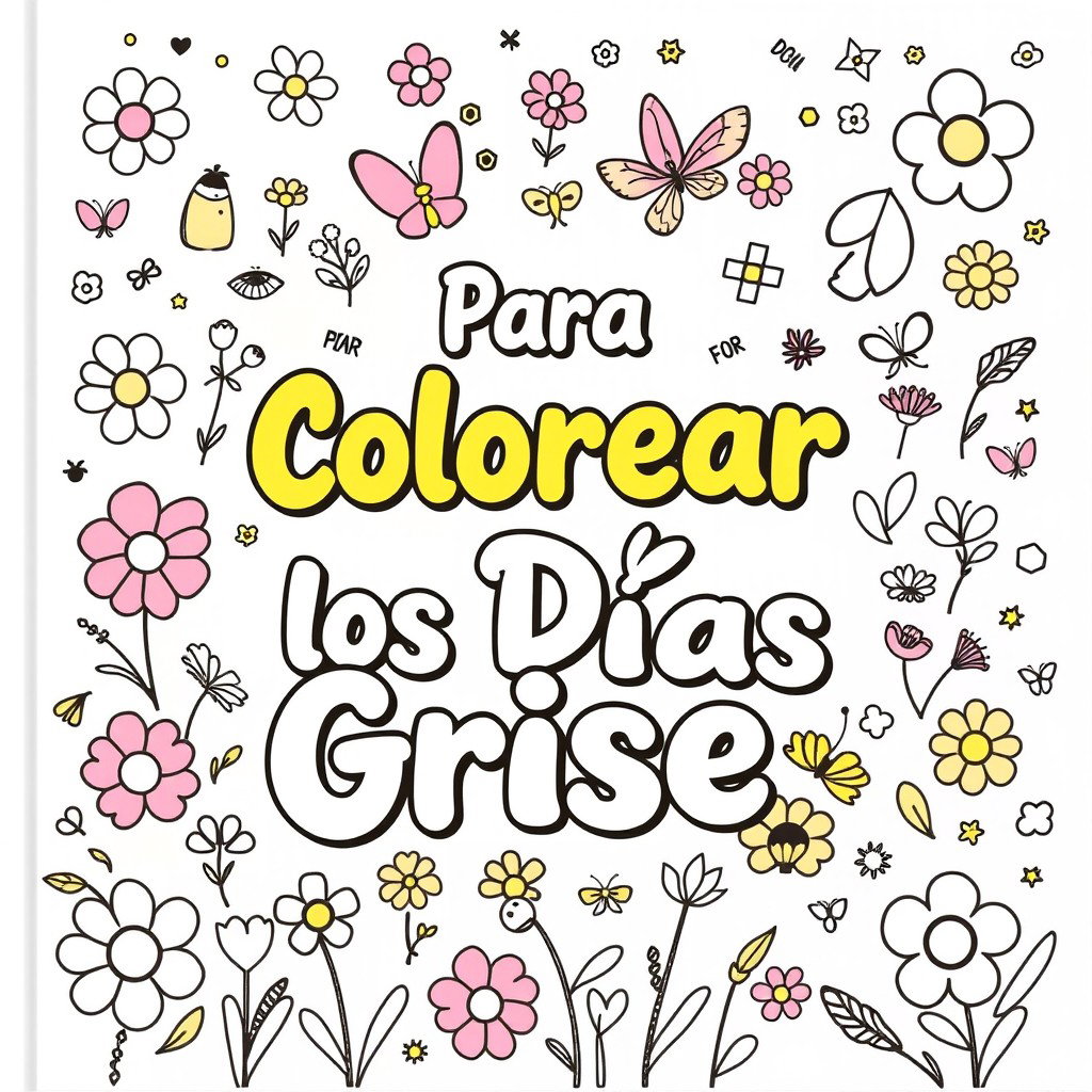A vibrant and cheerful cover design featuring a playful and youthful theme, incorporating soft pastel colors throughout