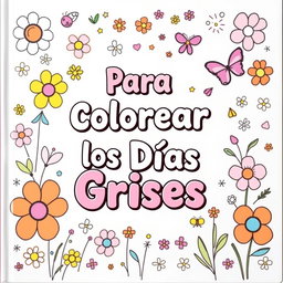 A vibrant and cheerful cover design featuring a playful and youthful theme, incorporating soft pastel colors throughout