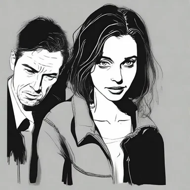 In the horror novel, the protagonist intercepts a chilling phone conversation between two unknown individuals discussing a gruesome murder.