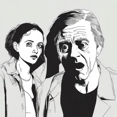 In the horror novel, the protagonist intercepts a chilling phone conversation between two unknown individuals discussing a gruesome murder.