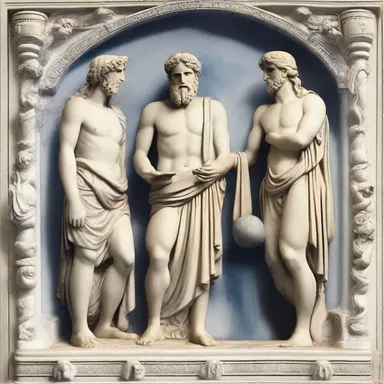 In Greek mythology, the gods offered peace offerings to each other to avoid conflicts.