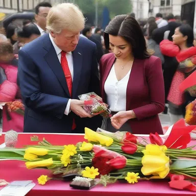 As a sign of reconciliation, he gave her a peace offering of flowers and chocolates.