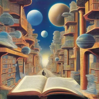 The pleasurable experience of reading science fiction novels transports readers to imaginative and exciting worlds.