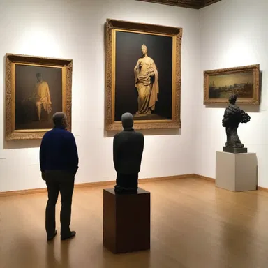 Visiting the art gallery was a pleasurable experience as I admired the exquisite paintings and sculptures.