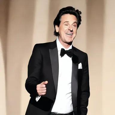The comedian infelicitously told a tasteless joke that made the audience uncomfortable and silent.