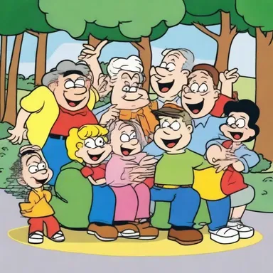The cartoon series was renowned for its frivolousness, depicting humorous and lighthearted scenarios that entertained the viewers.
