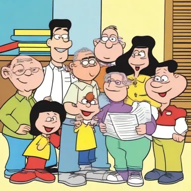 The cartoon series was renowned for its frivolousness, depicting humorous and lighthearted scenarios that entertained the viewers.