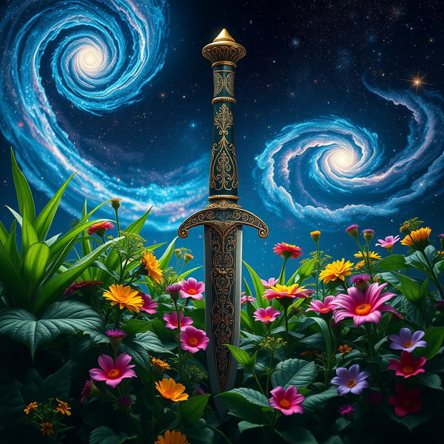 Enchanting Dagger: A Blend of Elegance and Nature