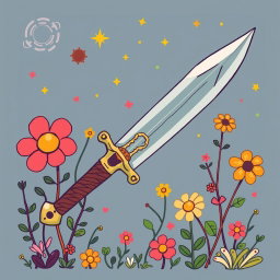 Enchanting Dagger: A Blend of Elegance and Nature