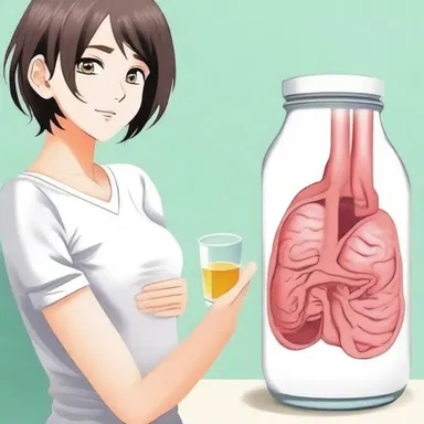 The protagonist in the novel complained of stomach pains due to an overproduction of gastric juice.