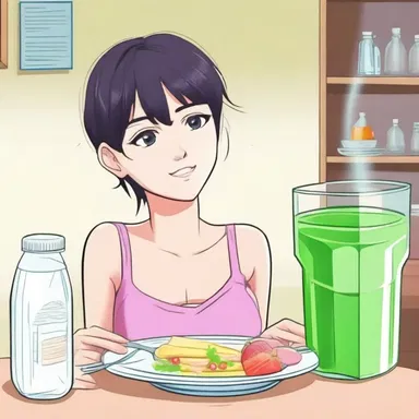The protagonist in the novel complained of stomach pains due to an overproduction of gastric juice.