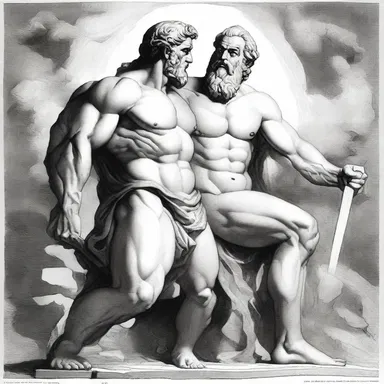According to Greek mythology, Zeus once punished Prometheus by delivering a mighty spank with his hand.