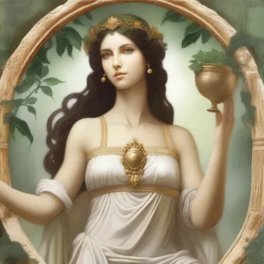 According to Greek mythology, the goddess Demeter was associated with plentifulness and was responsible for the fertility of the earth.