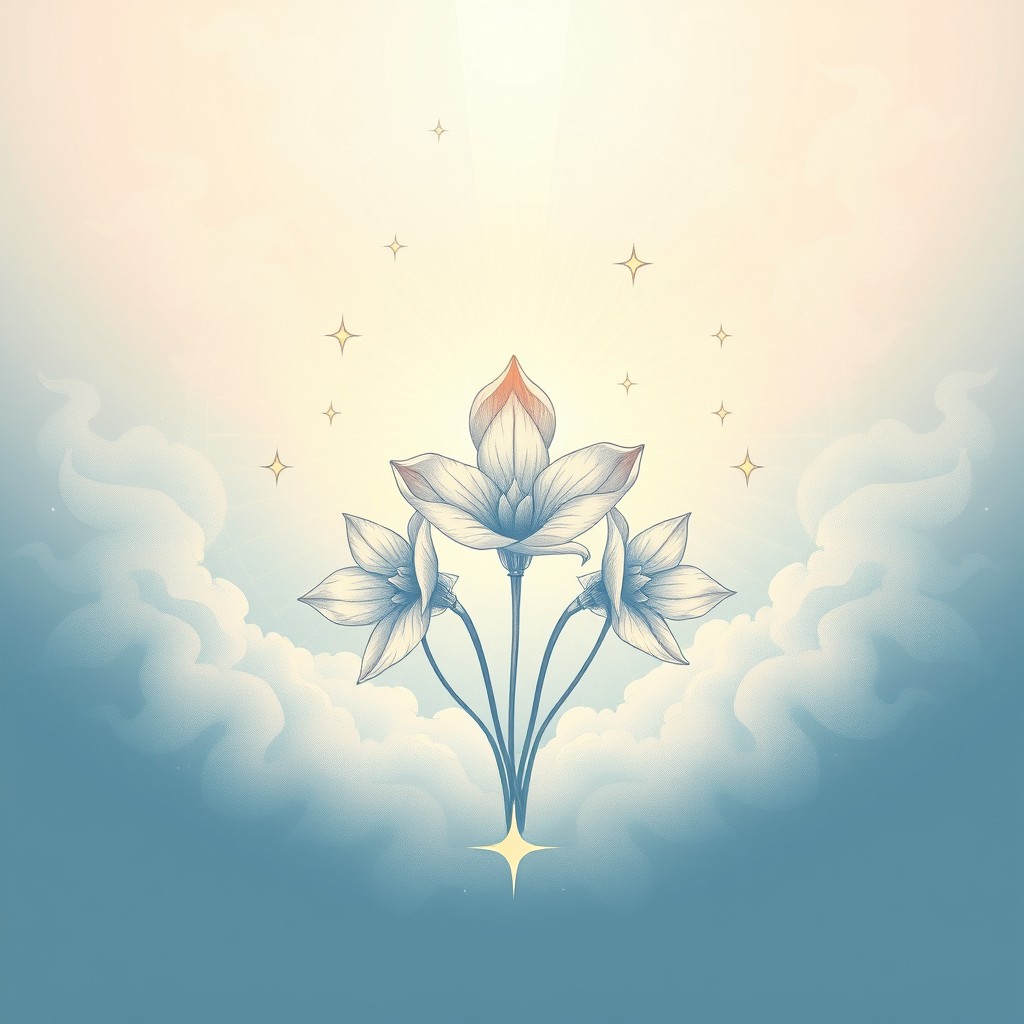 A serene and sacred design for a t-shirt featuring an abstract illustration of a sanctuary, symbolizing deep worship and the essence of pure nard