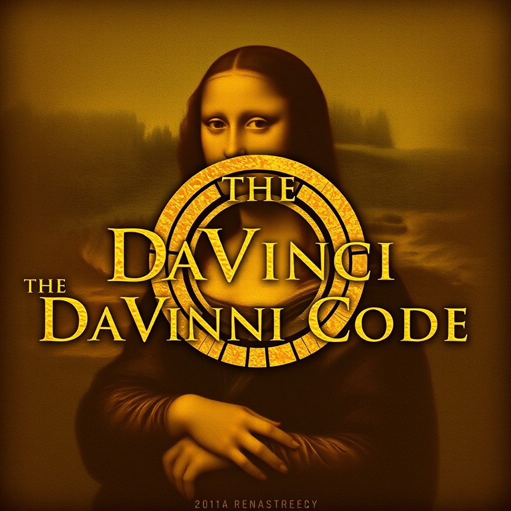 Luxurious 'The DaVinci Code' Logo Design
