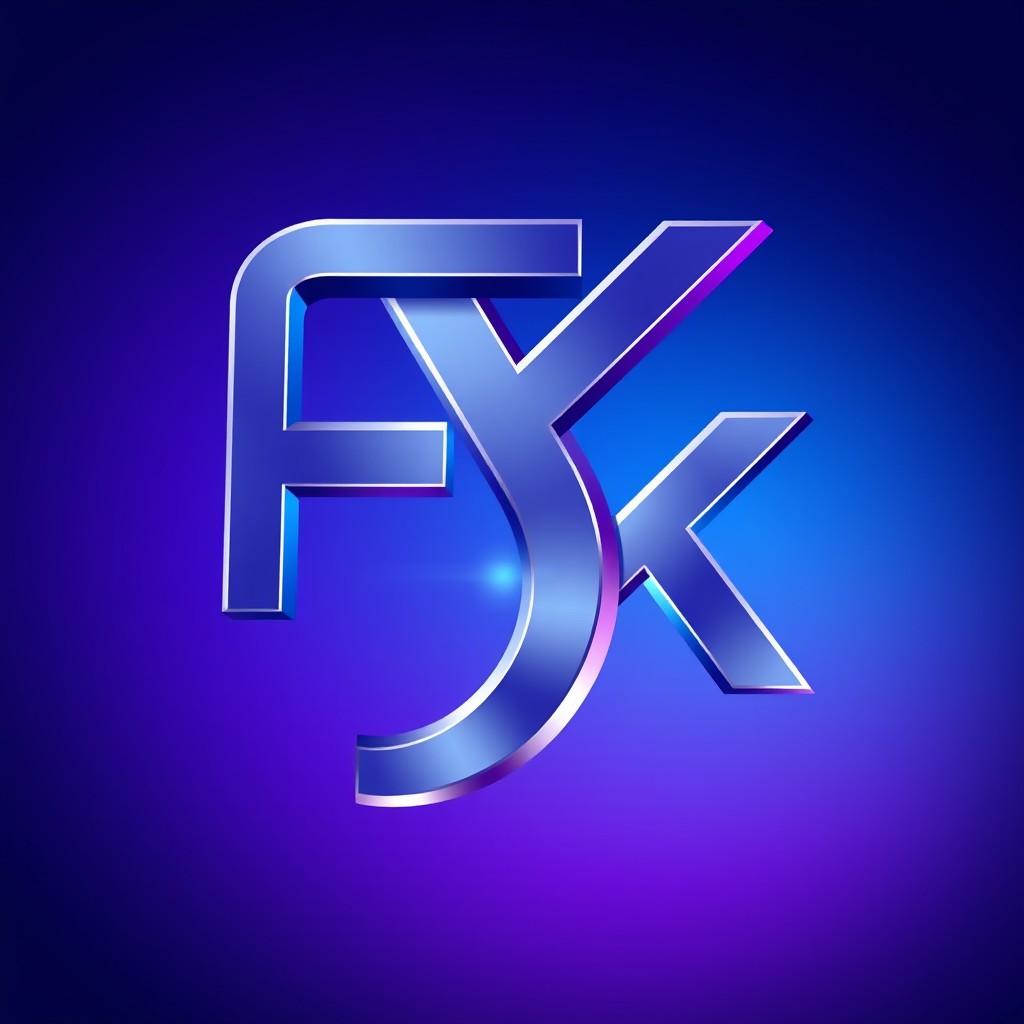 Sleek & Modern 'FK' Logo Design