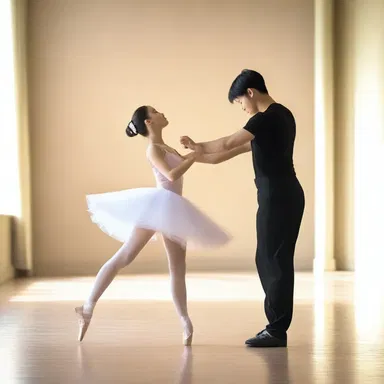 In the romantic ballet performance, the solo dancer gracefully moved across the stage, while the pianist played a beautiful homophonic melody, creating an atmosphere of love and passion.