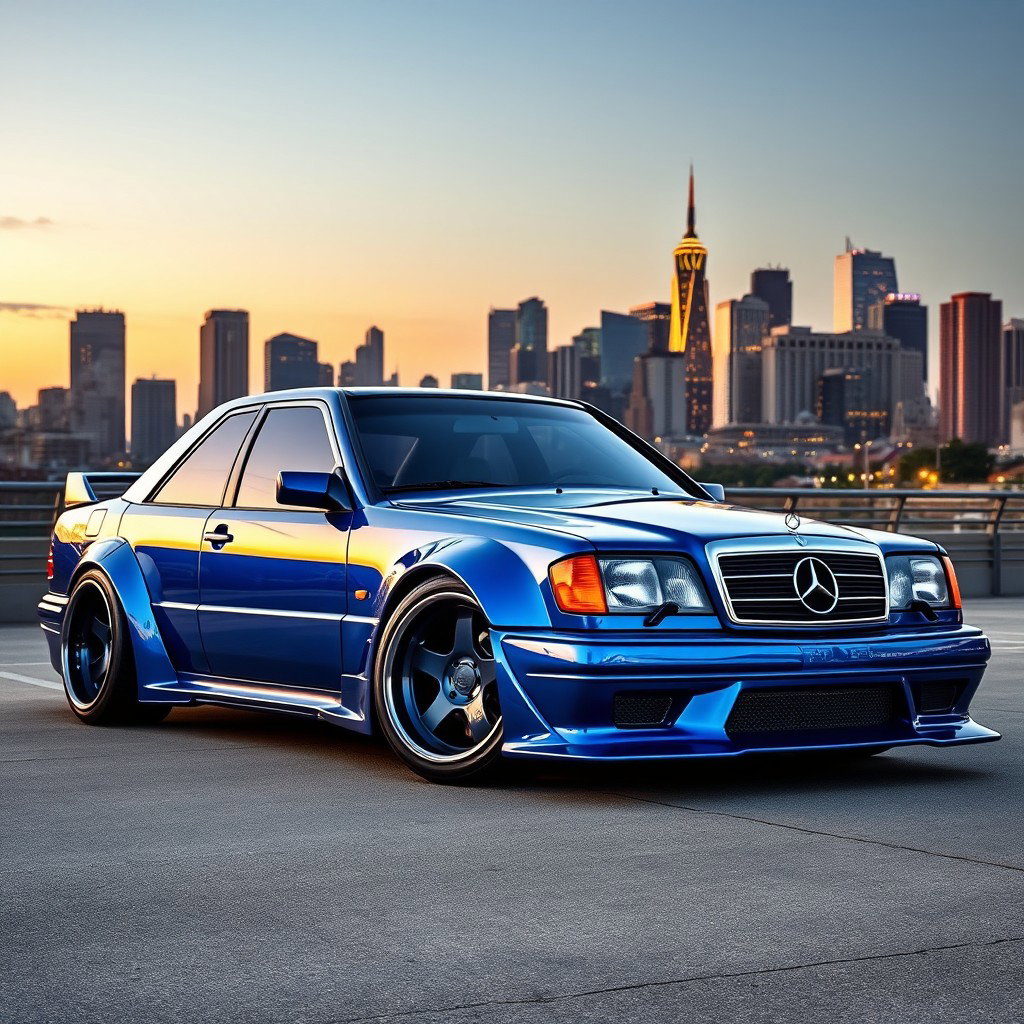 Stunning Mercedes-Benz W202 Widebody