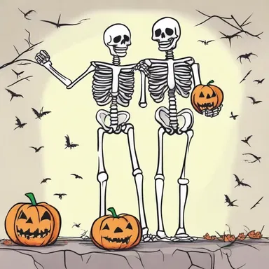 Why did the skeleton refuse to decorate for Halloween? He had no body to help him!