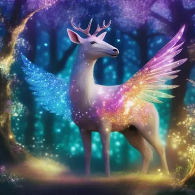The magical creatures in the fantasy novel had the ability to decorate their surroundings with shimmering lights and vibrant colors.