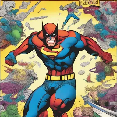 The artist skillfully used vivid colors to decorate the panels of the comic book, making it visually appealing.