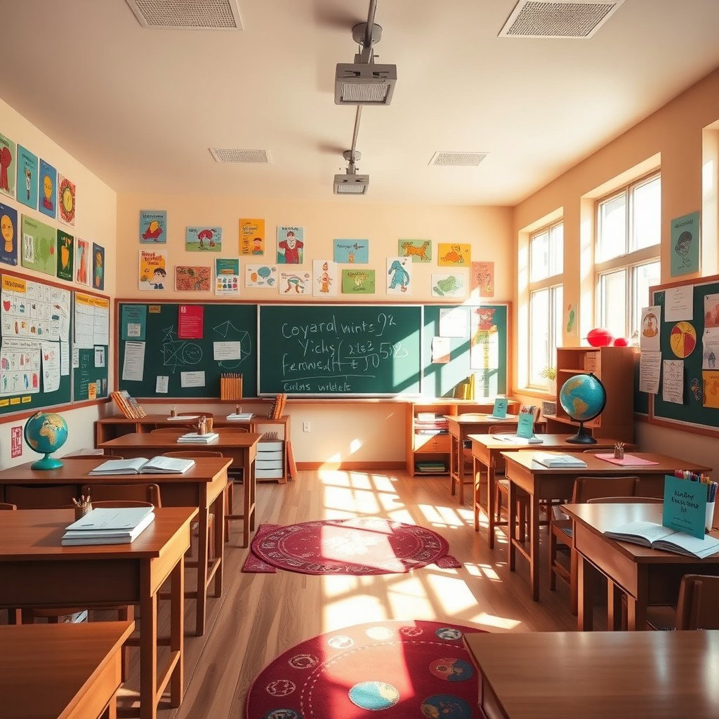 Dive into Learning: A Colorful Classroom Experience