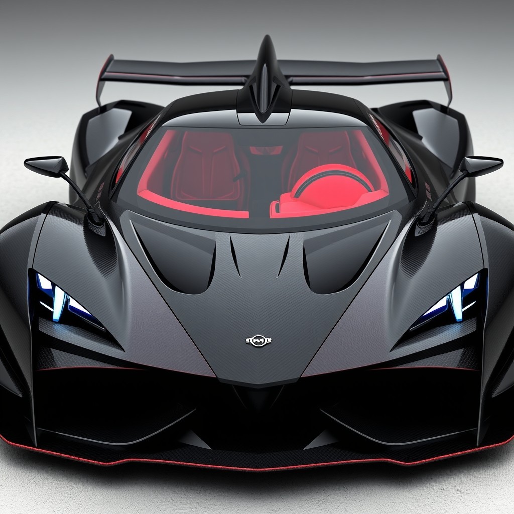A hypercar named Hermes Titan X, featuring a top speed of 500 km/h and a powerful 2400 CV engine