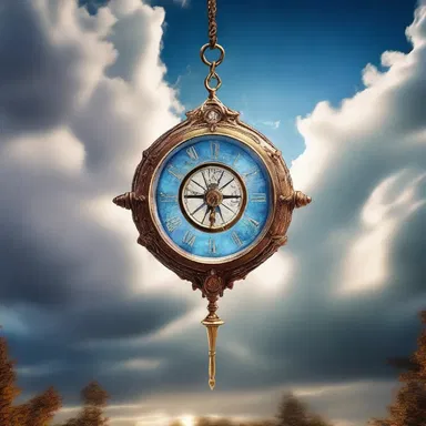 In the magical world of wizards and witches, a navigational instrument made from enchanted crystals enables the sorcerers to fly accurately through the clouds.