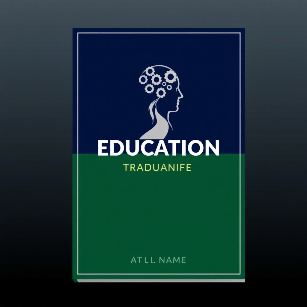 Sleek Minimalist Book Cover Design