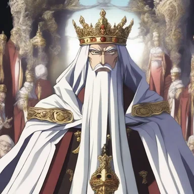 In the anime series, the mesne lord is depicted as a powerful and cunning ruler who possesses control over his own group of faithful followers.