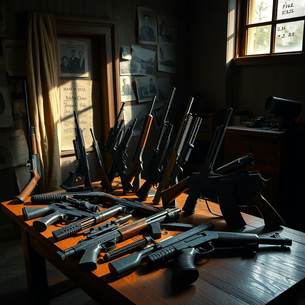 Masterpiece Arsenal: Intricate Gun Collection