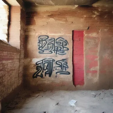The graffiti on the walls of the ancient building remained unerasable, serving as a reminder of past cultural movement.