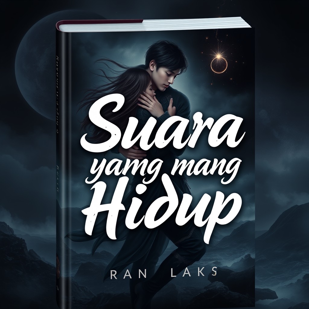 A book cover titled 'Suara yang Masih Hidup'
