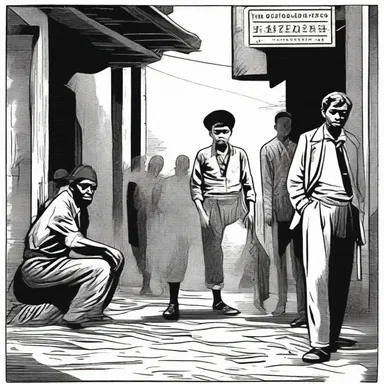 The novel depicted the struggles and aspirations of the underclass.