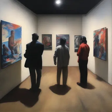 The artist used his paintings to shed light on the experiences of the underclass.