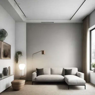 The designer incorporated elements of minimalism to create an elegant and modern space for the underclass housing project.