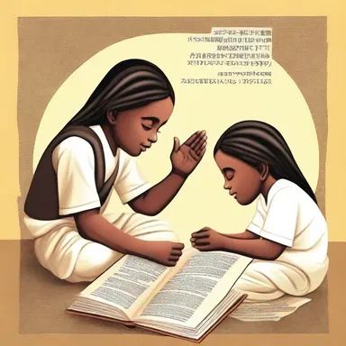 The religious text emphasizes the importance of compassion and support towards the underclass, promoting inclusion and equality.