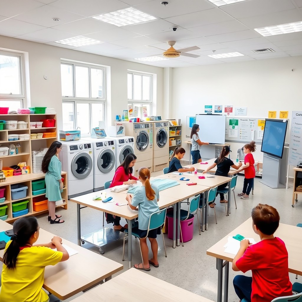 Discover a State-of-the-Art Housekeeping Education Classroom
