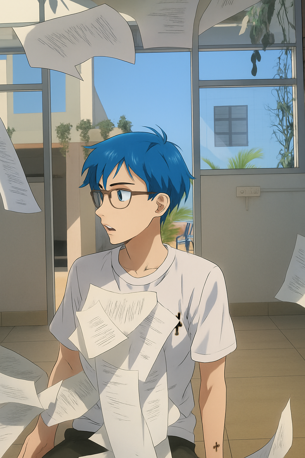 turn into anime