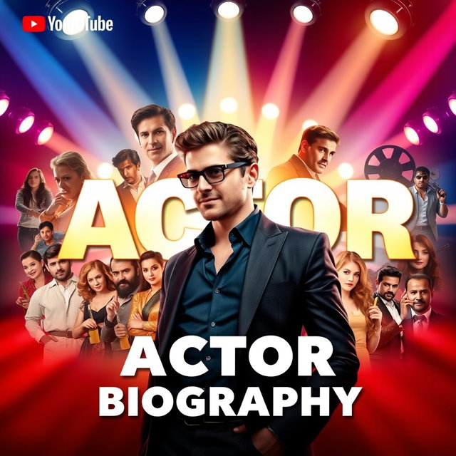 Elegant Actor Biography Thumbnail