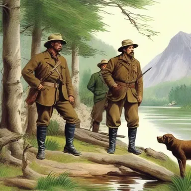 The classic novel vividly narrates the adventures of a group of hunters in their hunting expedition.