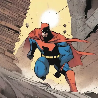 In the latest issue of the superhero comics, the protagonist goes on a thrilling hunting mission to find a hidden villain.