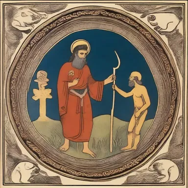 In some ancient religious texts, there are stories about individuals embarking on spiritual hunting to discover their inner truths.
