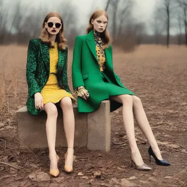 The trendy fashion magazine featured an editorial shoot where models were depicted hunting for the perfect pair of designer shoes.