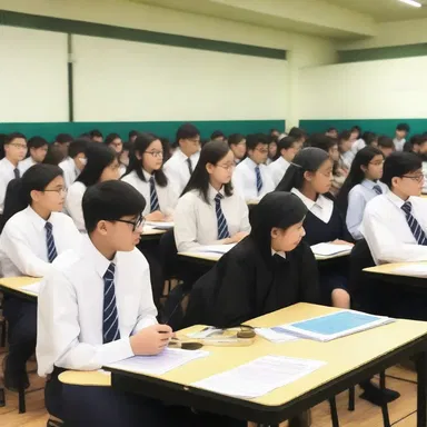 The interschool religious debate focused on promoting interfaith dialogue and understanding among secondary school students.