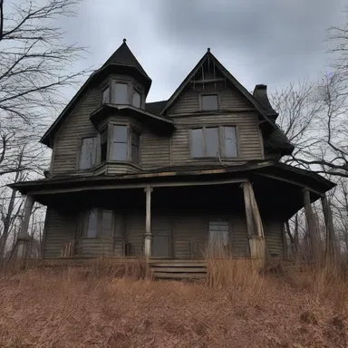 The disbandment of the haunted house attraction only increased the rumors of supernatural activity lurking within.
