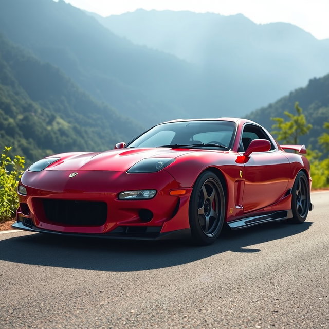 Mazda RX-7 FD | Ferrari-Inspired Design