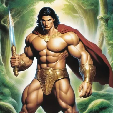 In the world of fantasy, the hero used his magical foreskin to unlock ancient, hidden powers.