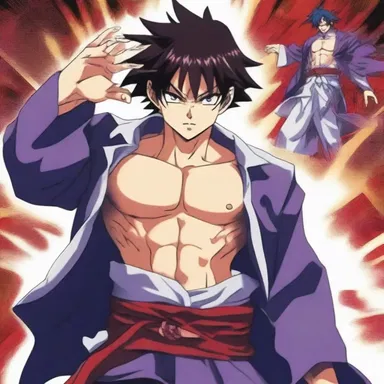 In the anime series, the protagonist possessed a special power resembling the mystical abilities of the foreskin prepuce clan.